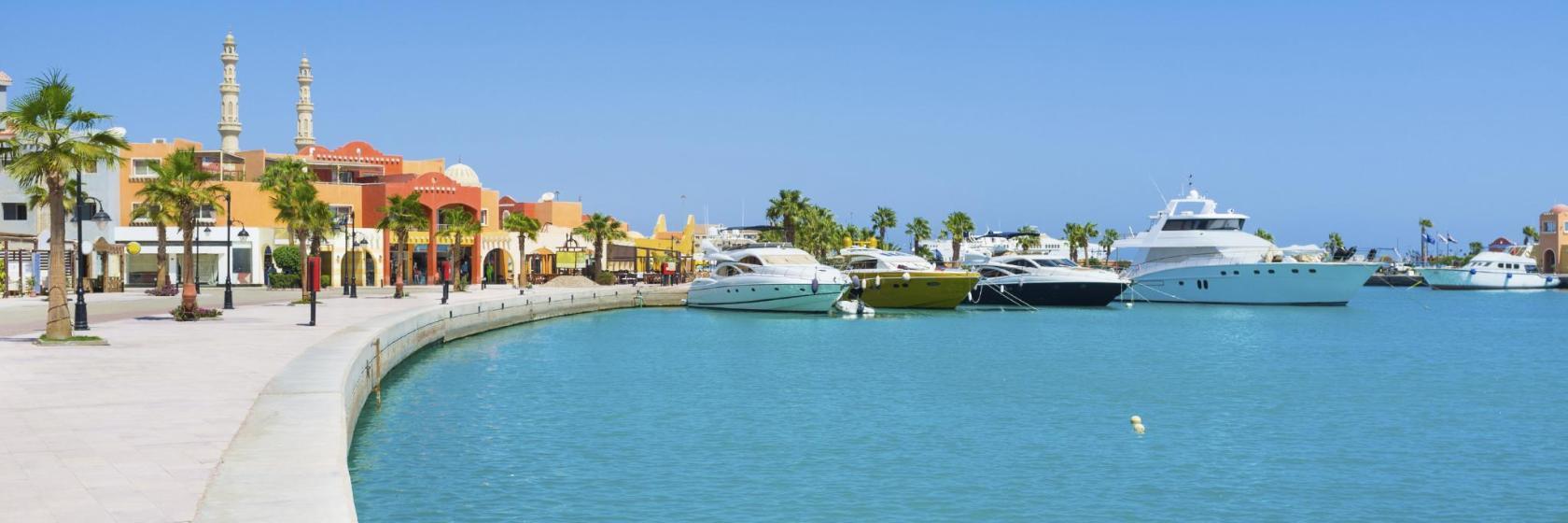 Puerto deportivo de Hurghada