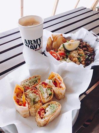 Army Navy Burger Burrito