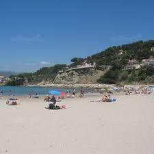 Beach and little harbour of Madrague Saint Cyr sur Mer