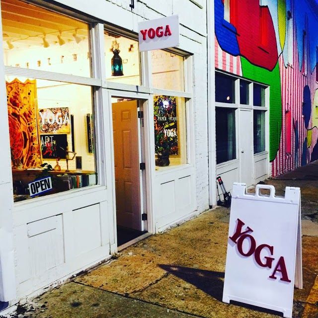 Paper Plane Yoga