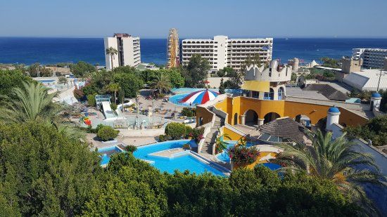 Vattenparken i Faliraki