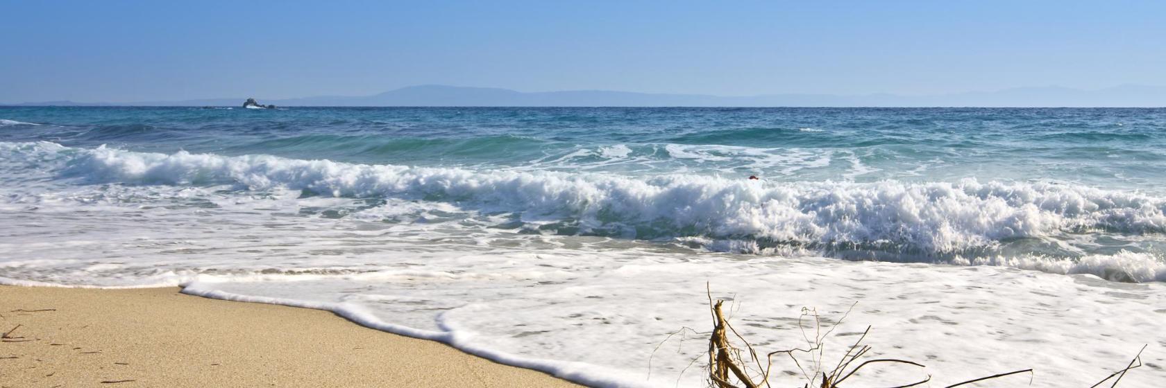 Strand van Kavos
