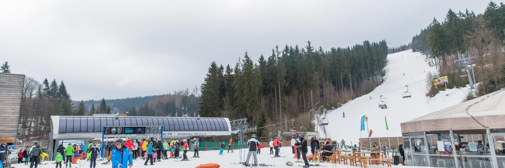 Skigebiet Hromovka