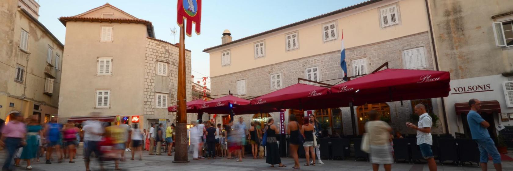Stadtplatz von Krk