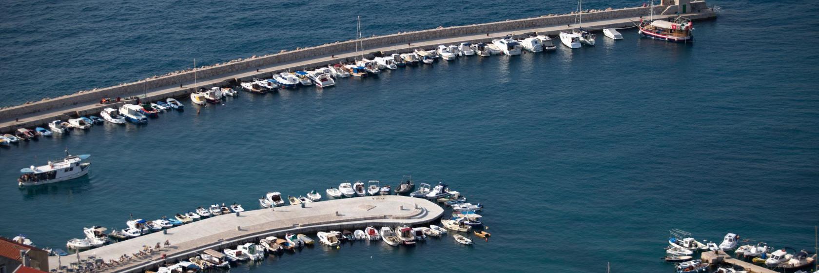 Baška kikötője