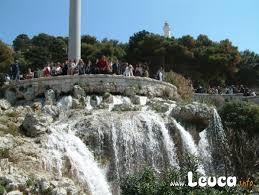Monumentaler Wasserfall von Leuca